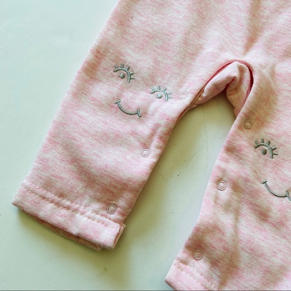 Amy Coe Pink Ruffle Onzie 6-9momths EUC - Picture 2 of 6